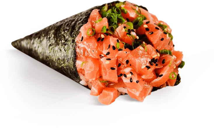 T2 — Temaki de salmão